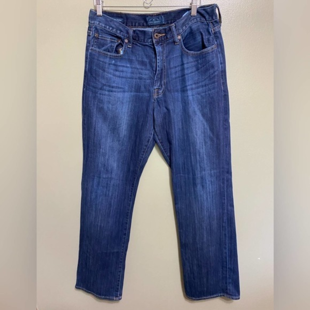Lucky Brand 181 Relaxed Straight Jeans, Size 33 x 32